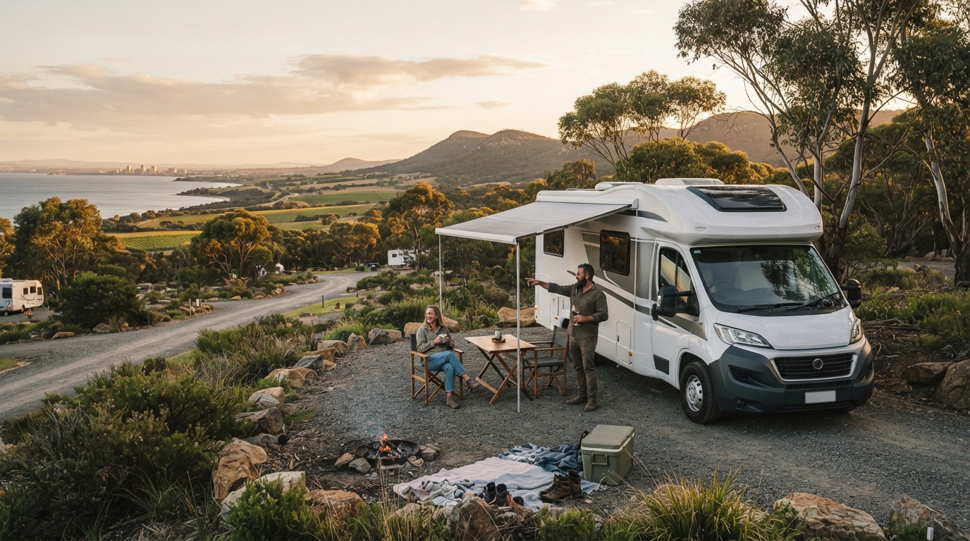 Adelaide to Darwin - An Epic Motorhome Route from Adelaide to Darwin — Adelaide RV road trip landscape