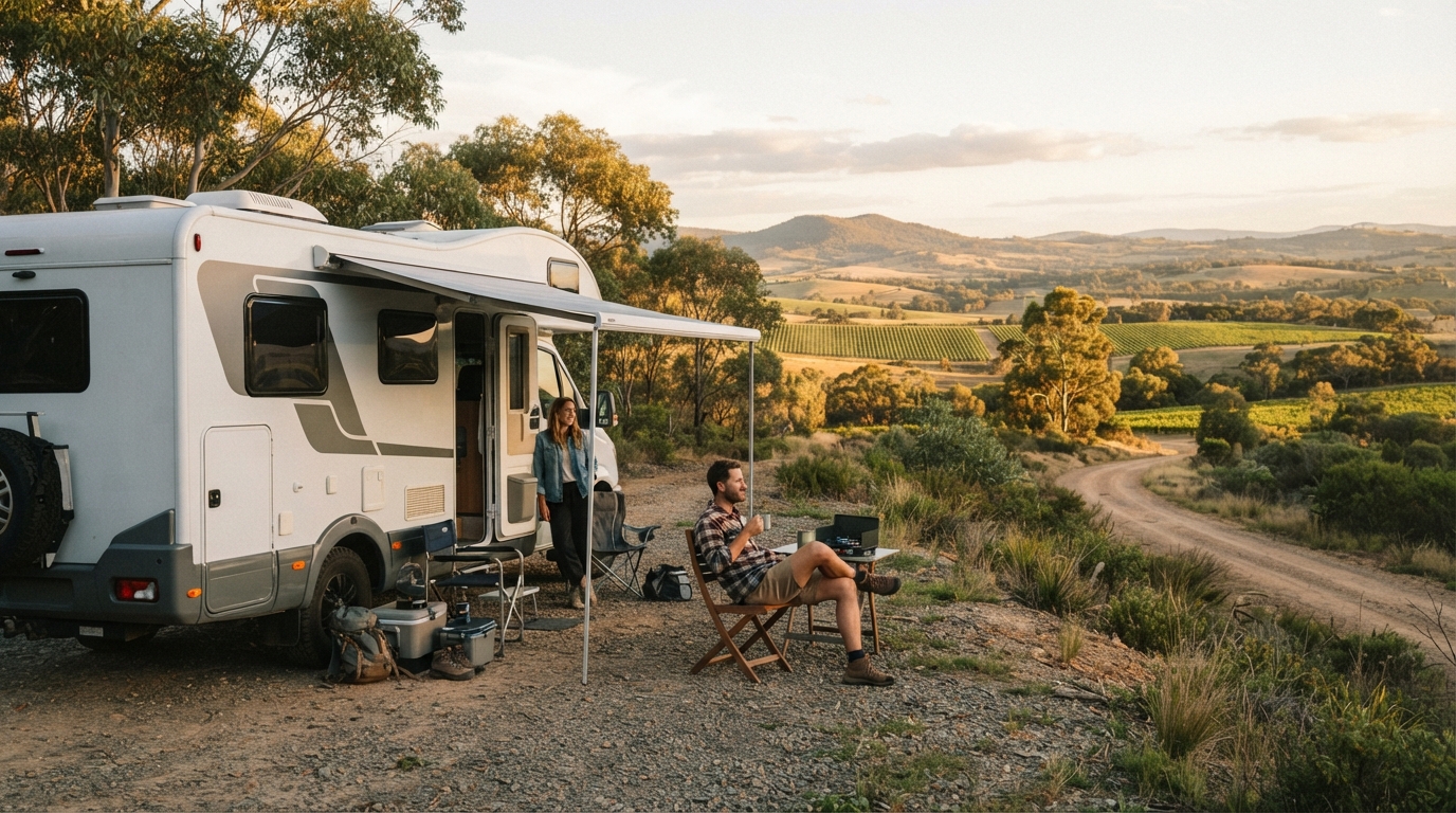 Adelaide to Perth - Southern Shores Explorer — Adelaide RV road trip landscape