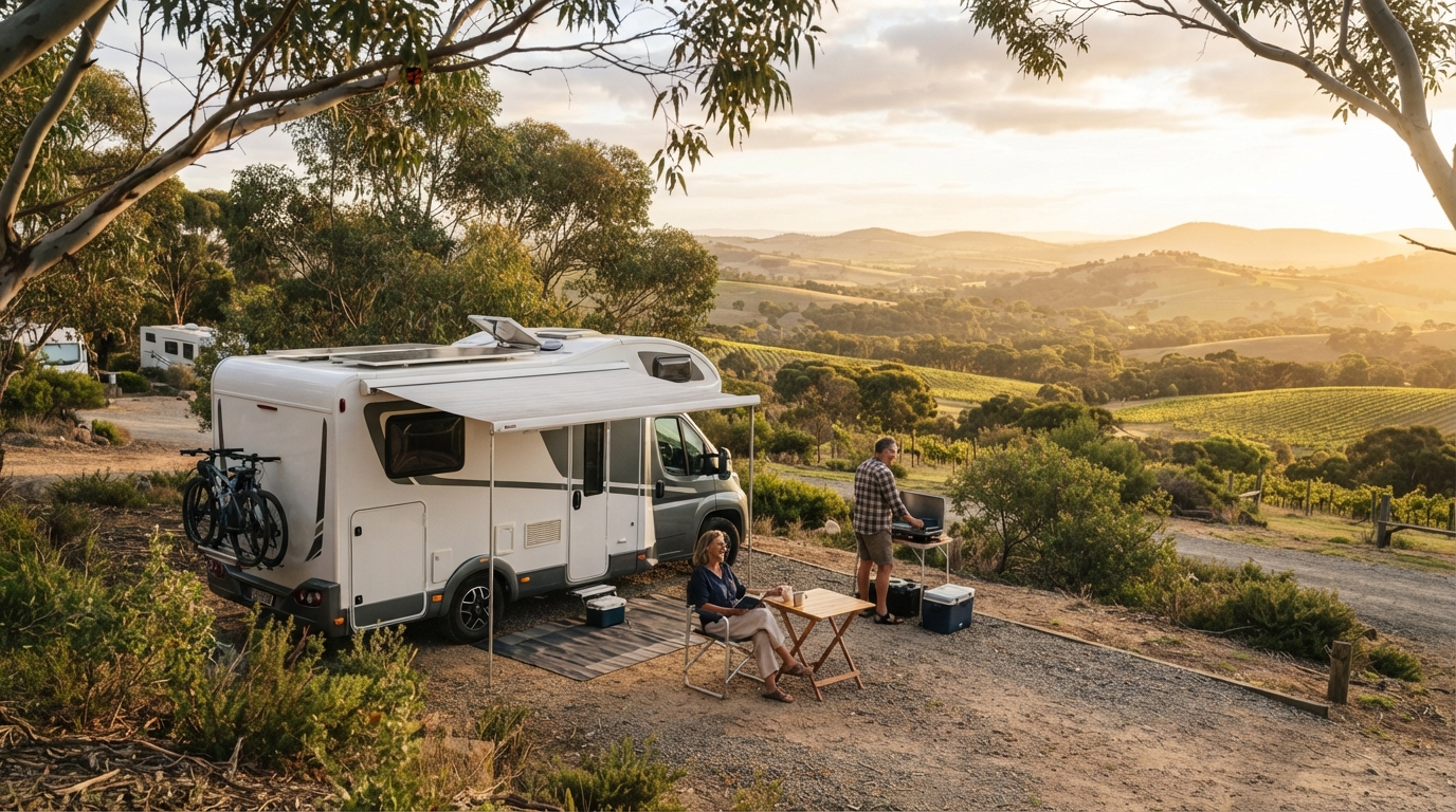 Adelaide to Sydney - The Heritage and Horizons Tour — Adelaide RV road trip landscape