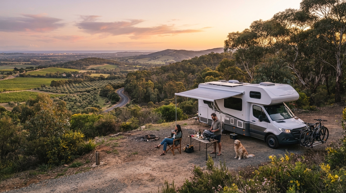 Adelaide to Sydney - The Heritage and Horizons Tour — Adelaide RV road trip landscape