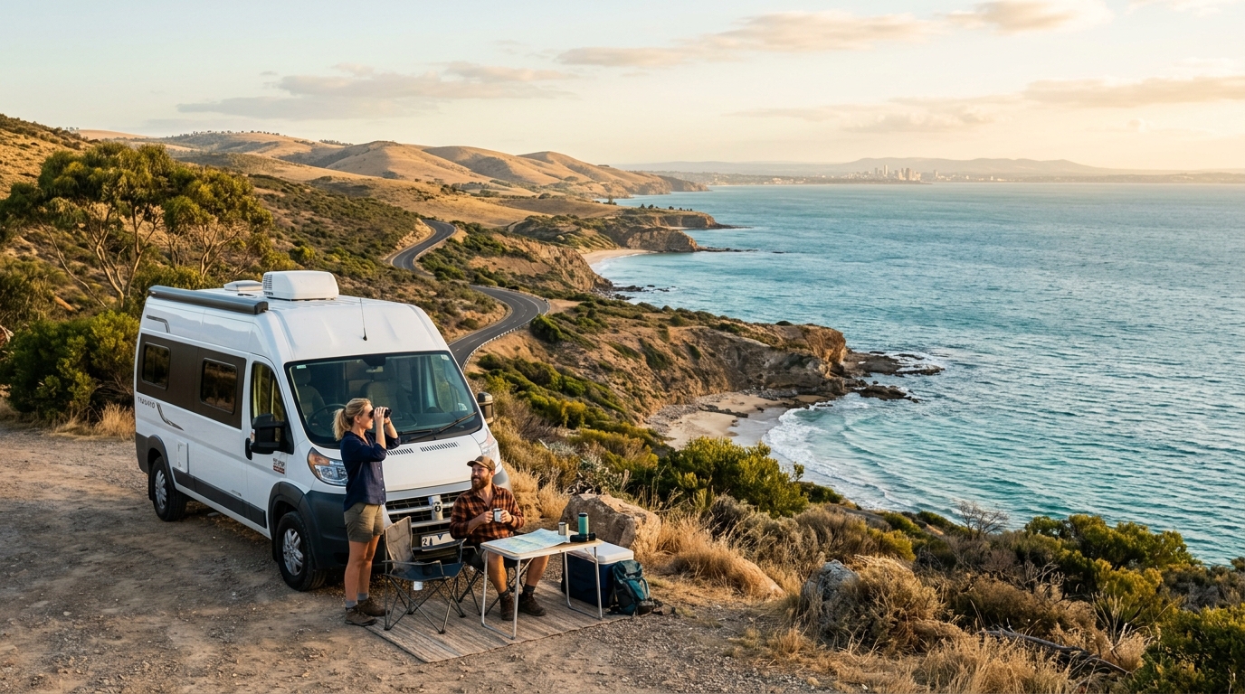Adelaide 4WD Roundtrip -Off-Road Horizons: A 4X4 Motorhome Adventure from Adelaide — Adelaide scenic landscape