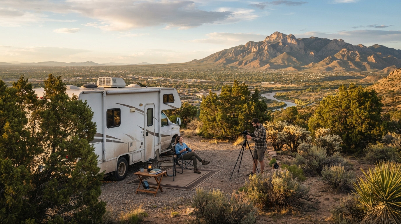 Albuquerque to Denver - Las Vegas and the Grand Canyon — Albuquerque RV road trip landscape