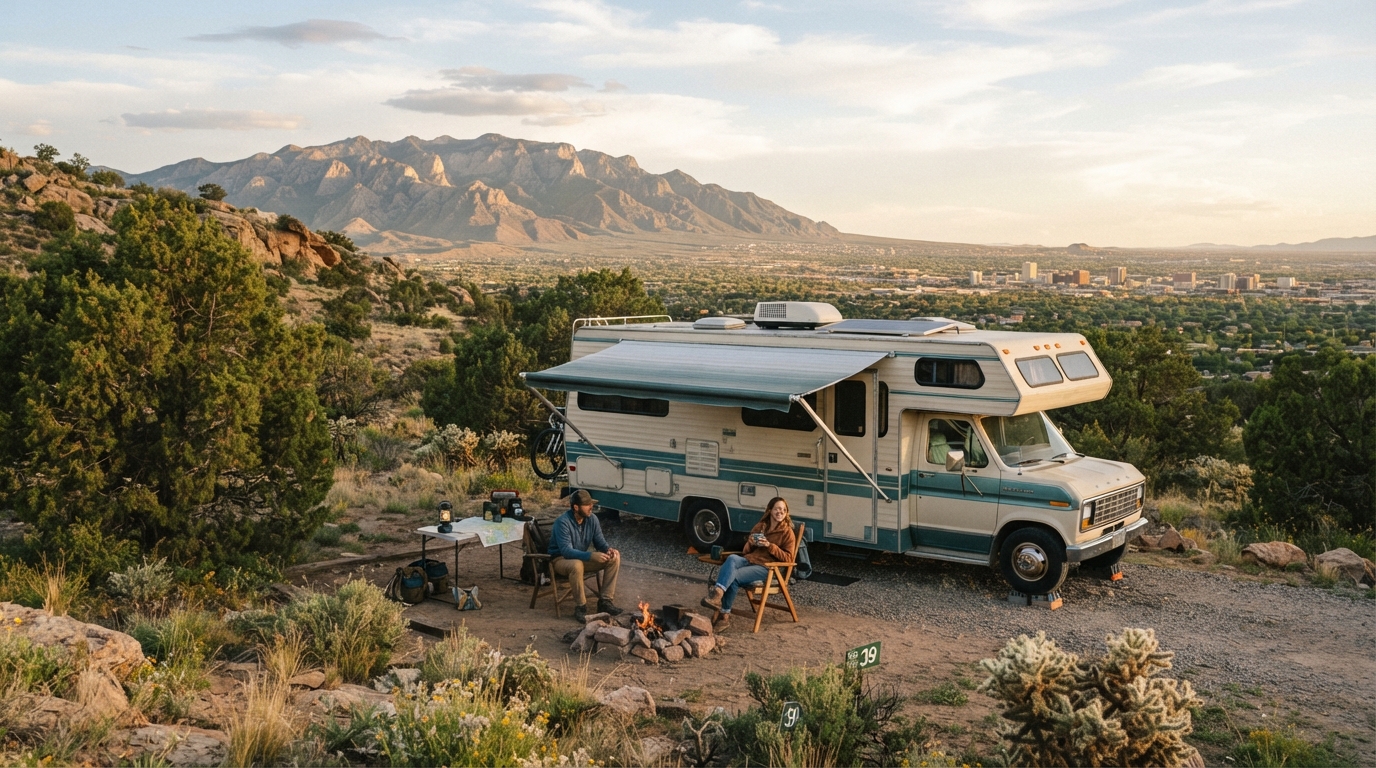 Albuquerque to New York — Albuquerque RV road trip landscape