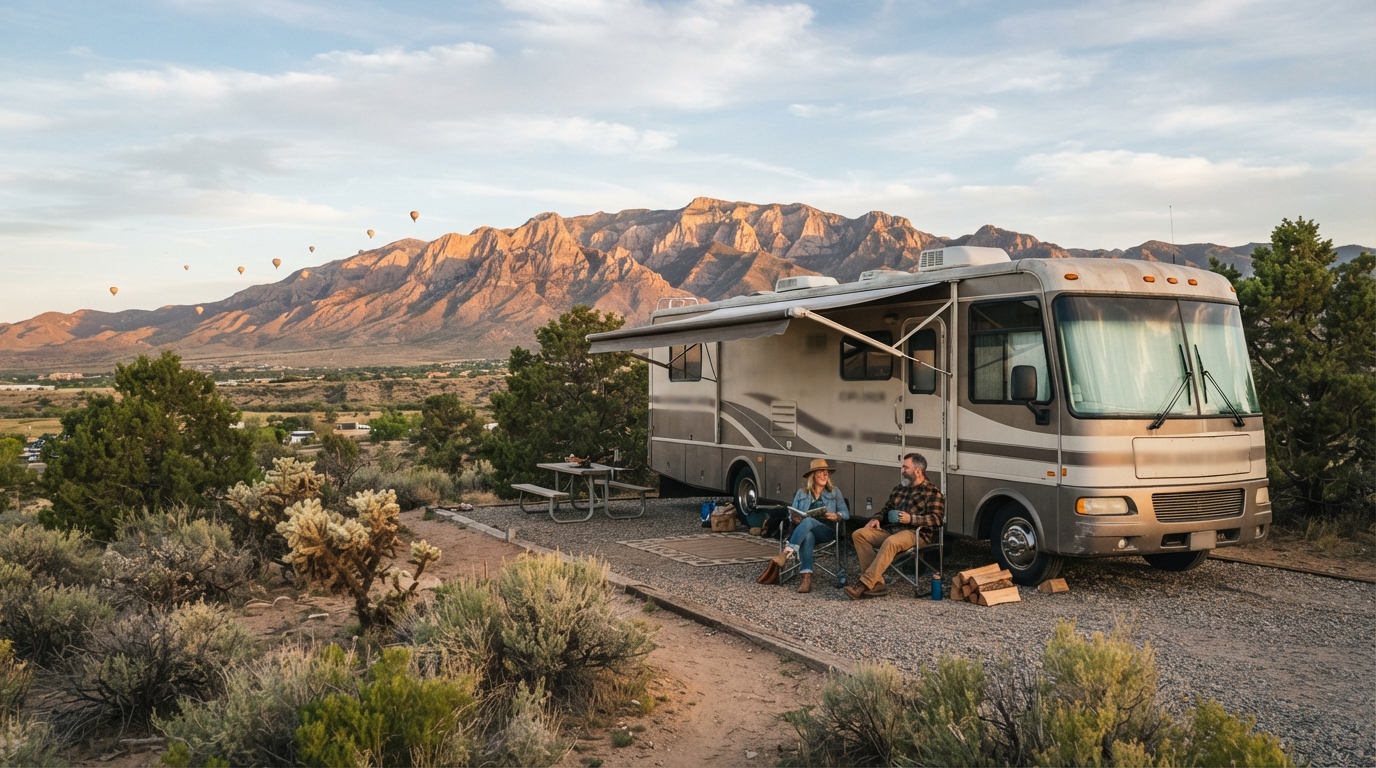 Albuquerque to San Francisco - Via Road No. 1 — Albuquerque RV road trip landscape