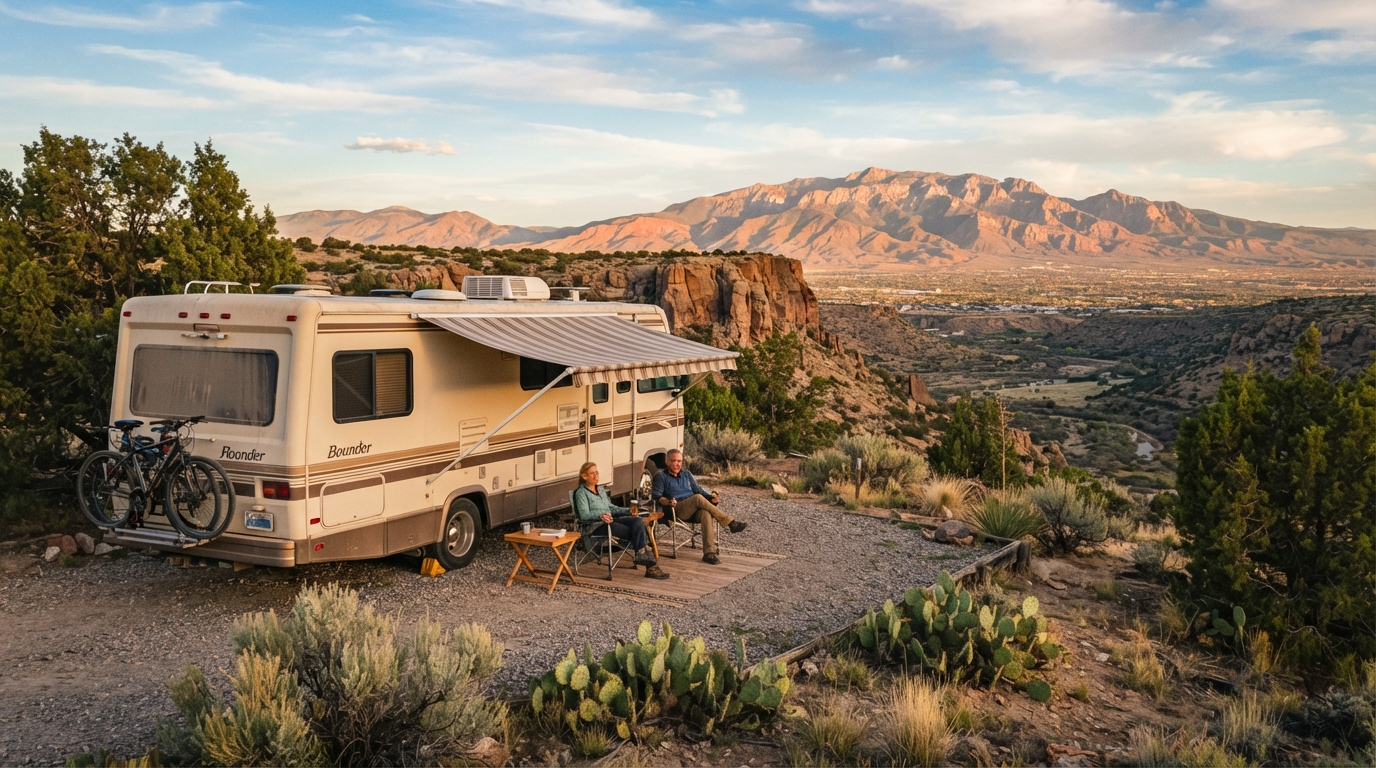 Albuquerque to Billings - Including Yellowstone — Albuquerque RV road trip landscape