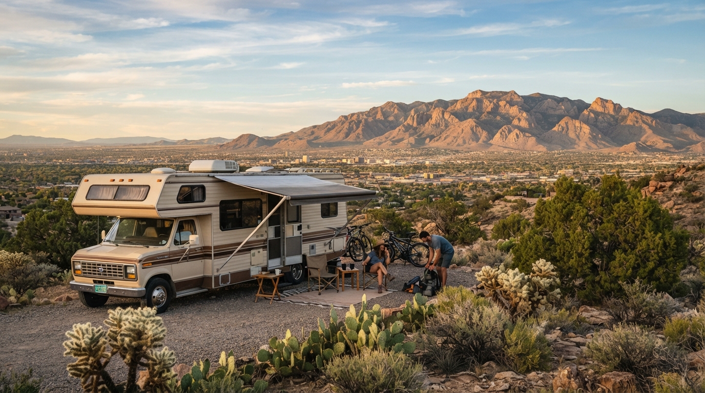 Albuquerque to Portland - including Yellowstone — Albuquerque RV road trip landscape