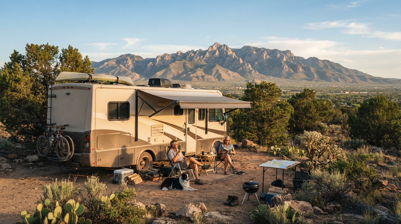 Albuquerque to Phoenix - Incld. Grand Canyon — Albuquerque RV road trip landscape