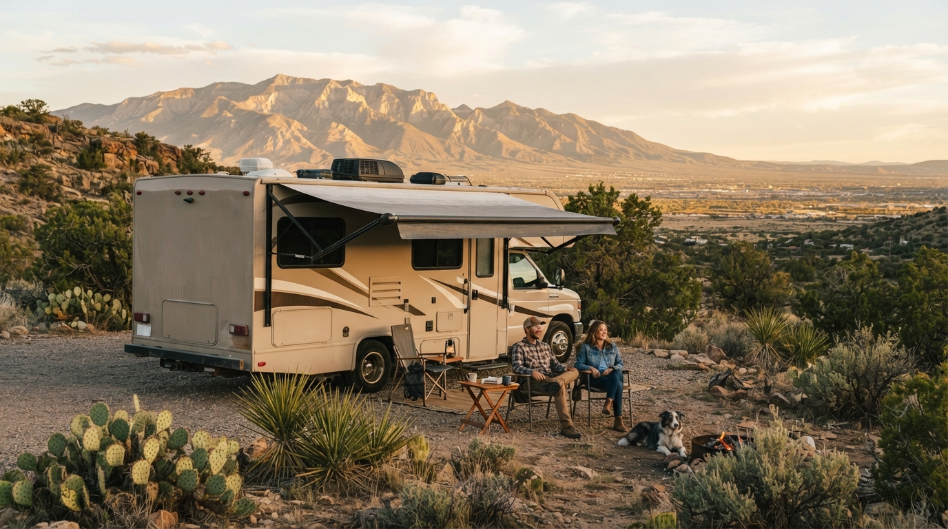 Albuquerque to New Orleans — Albuquerque RV road trip landscape