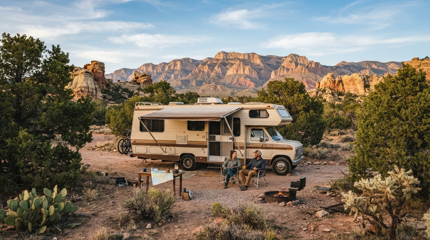 Albuquerque to Charlotte — national park landscape
