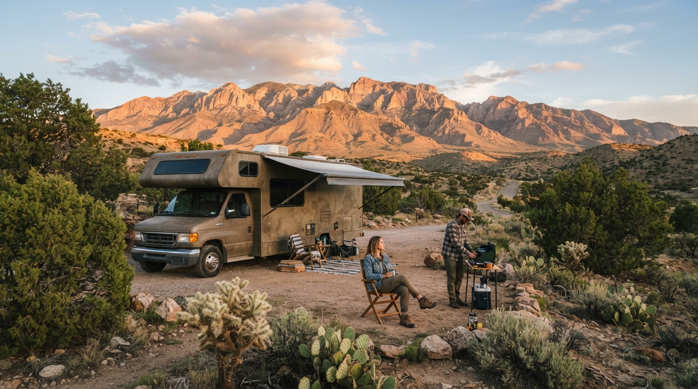 Albuquerque to Houston — national park landscape