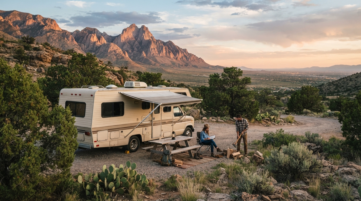 Albuquerque Roundtrip - North West Desert Motorhome Itinerary — national park landscape