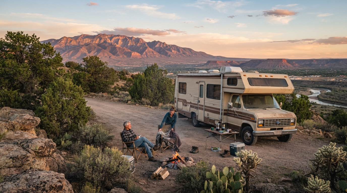 Albuquerque to Las Vegas — national park landscape