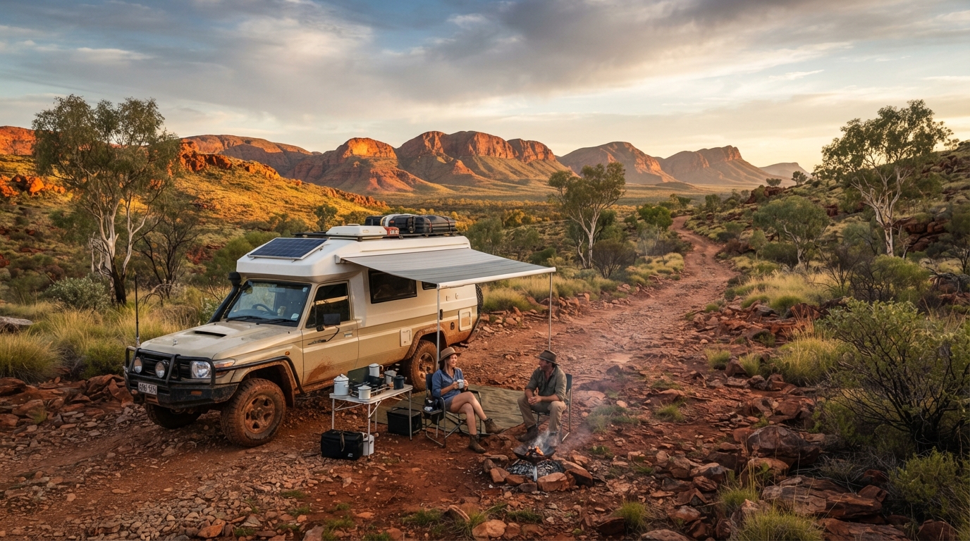 Alice Springs to Perth - The Red Earth and Blue Sea RV Adventure — Alice Springs to Perth scenic route