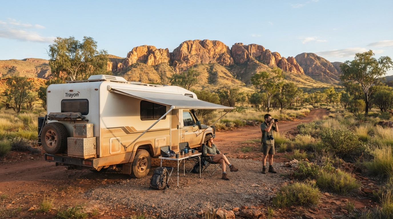Alice Springs to Melbourne - From Outback Wonders to Urban Delights — national park landscape