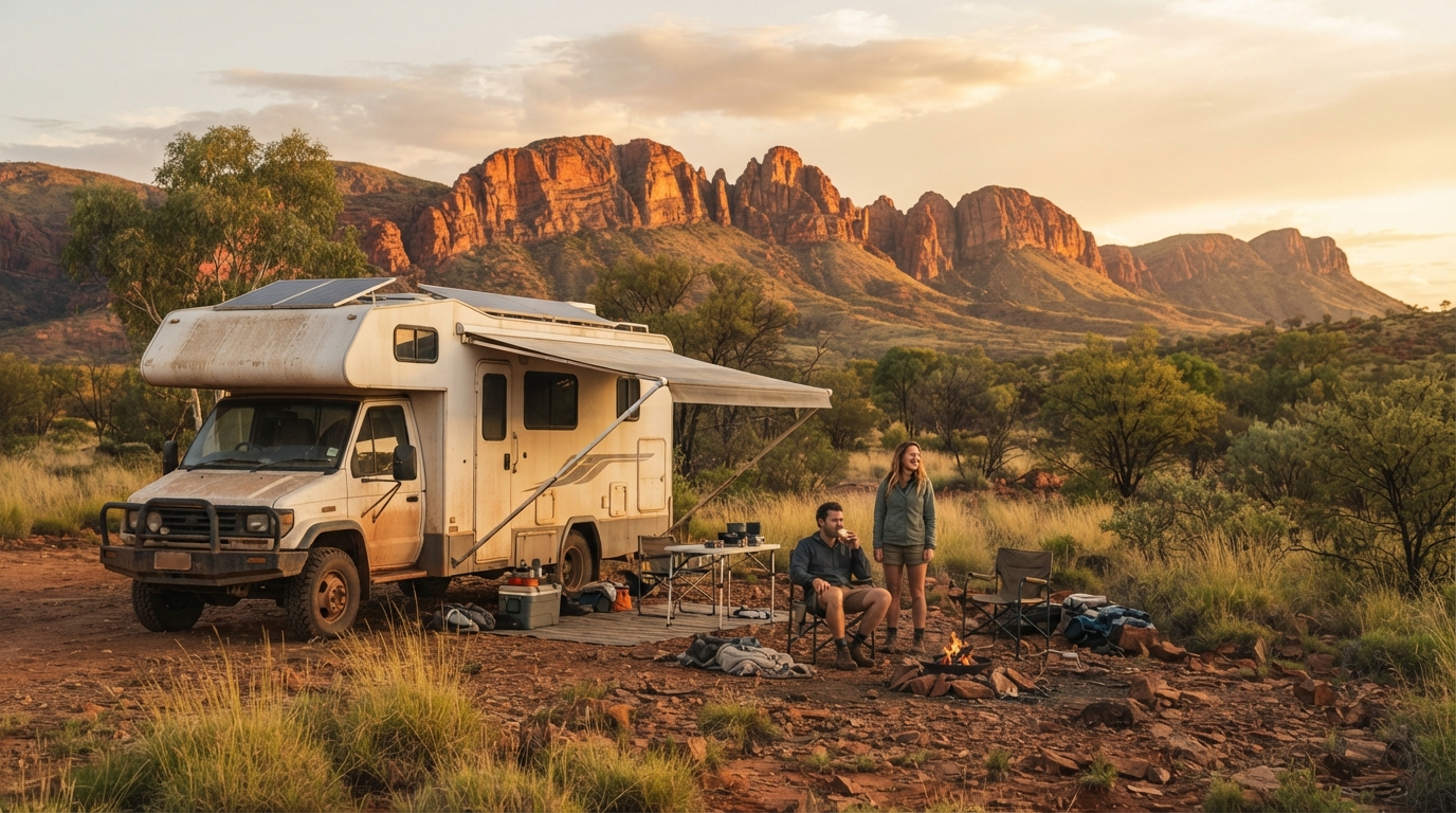 Alice Springs to Adelaide — national park landscape