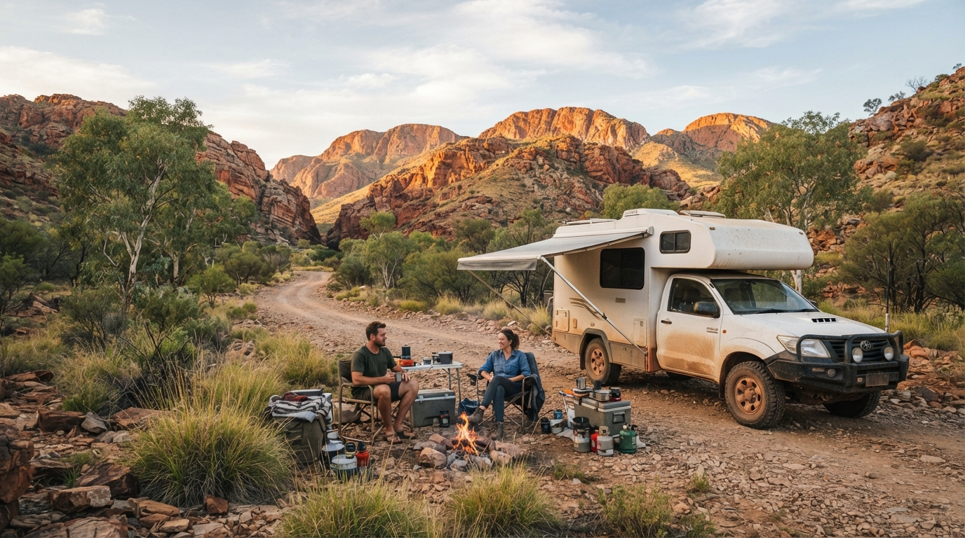 Alice springs to Broome - — national park landscape