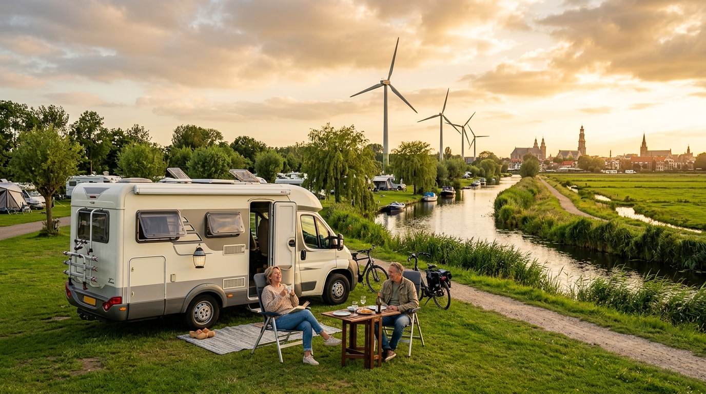 Amsterdam Round trip - The Great Netherlands Loop — Amsterdam RV road trip landscape