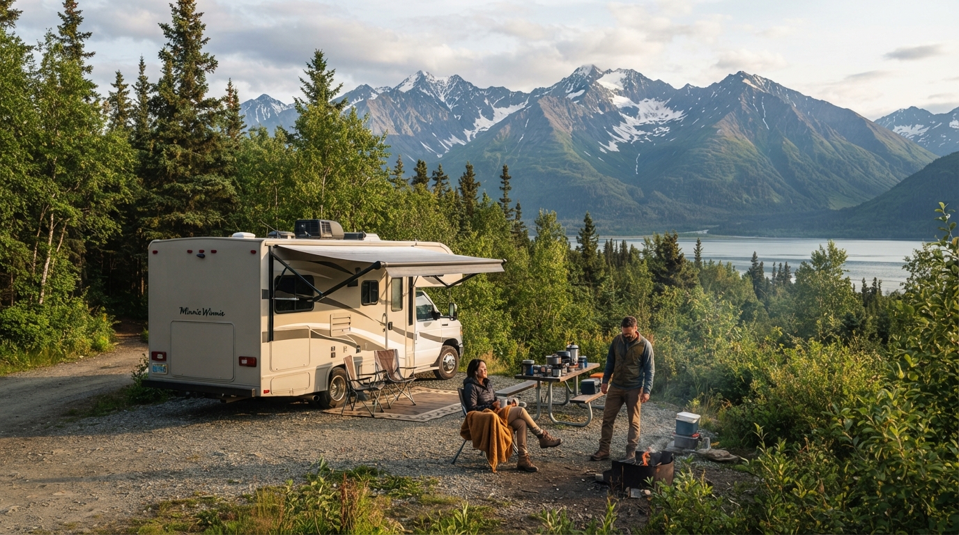 Anchorage to Seattle - The Northern Wilderness Trail — Anchorage RV road trip landscape
