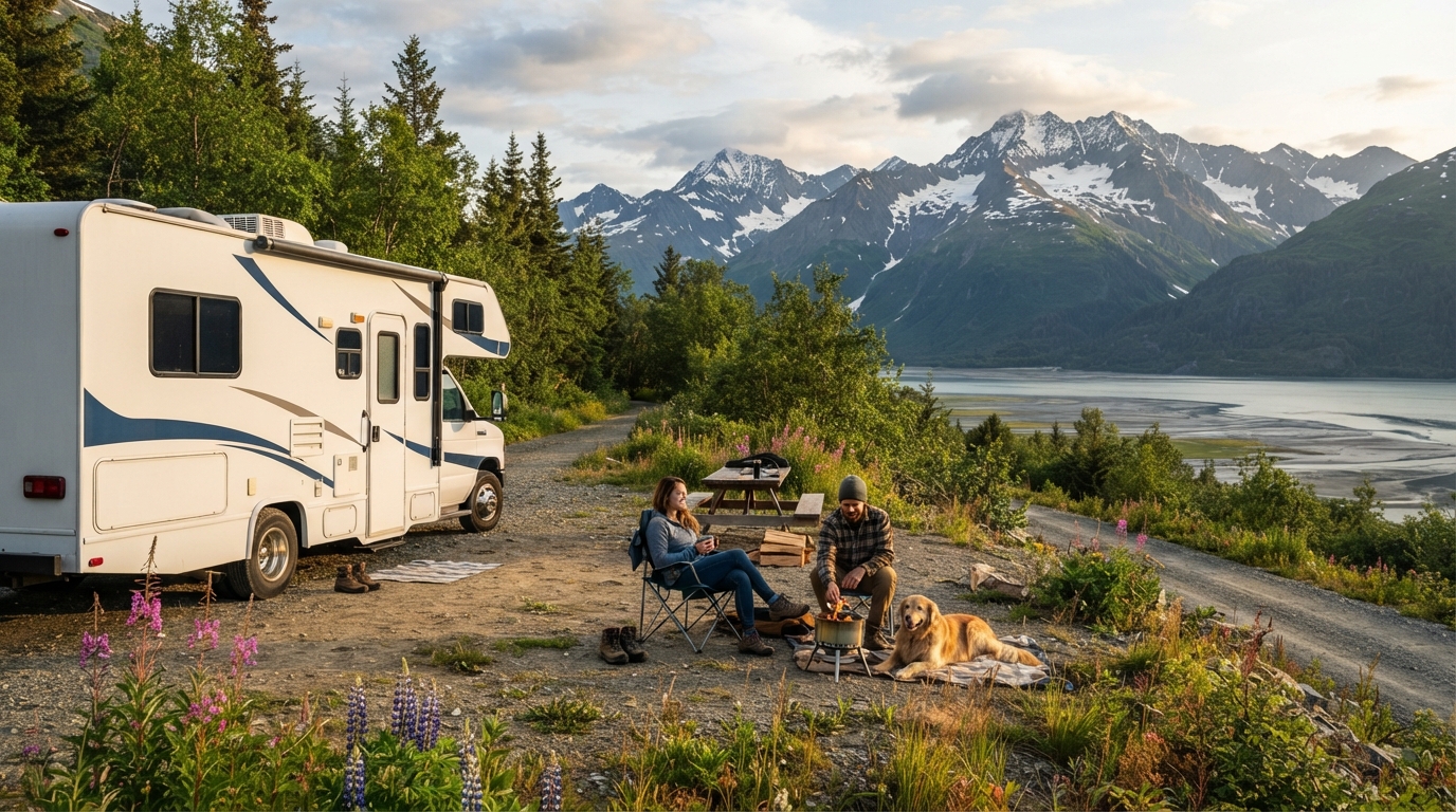 Anchorage Roundtrip - Alaska — Anchorage scenic landscape