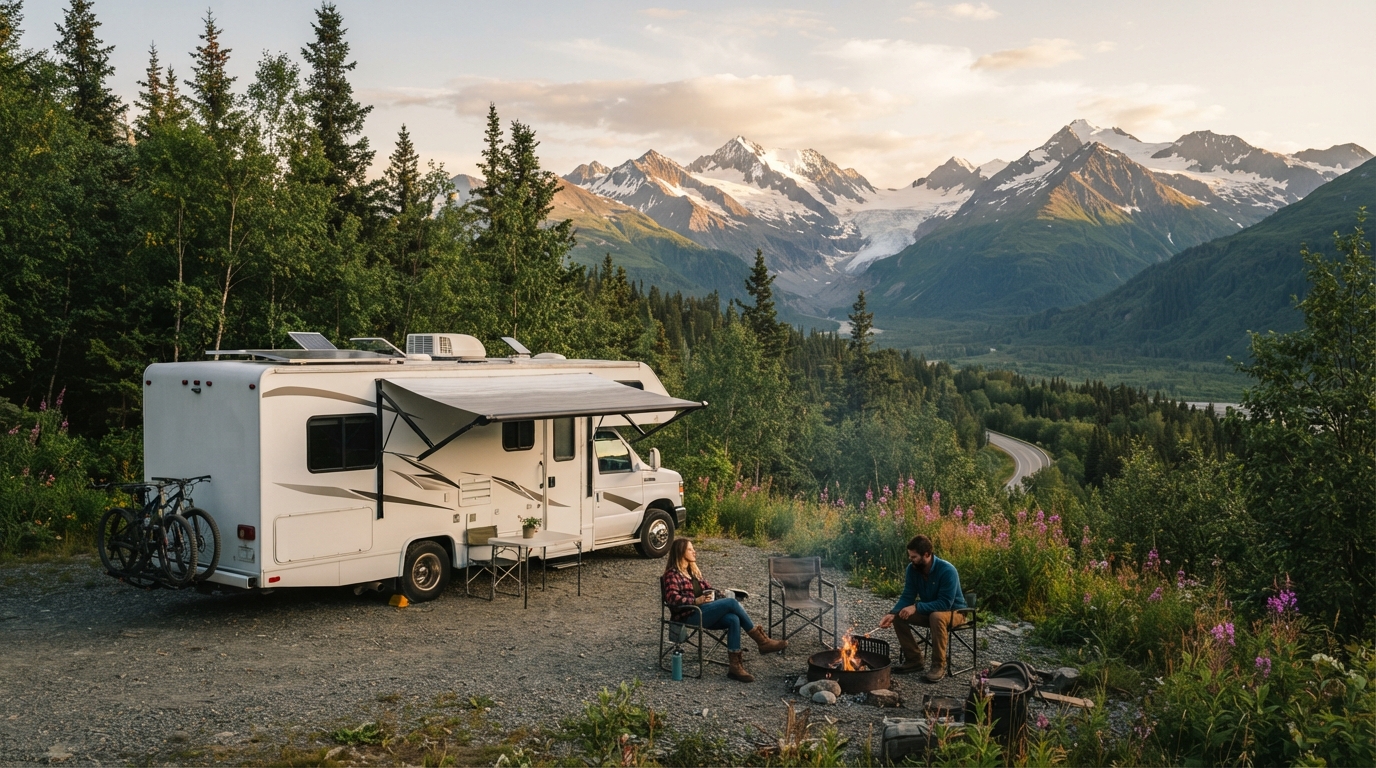 Anchorage Round Trip - Alaska-Yukon Discovery Trail — Anchorage scenic landscape