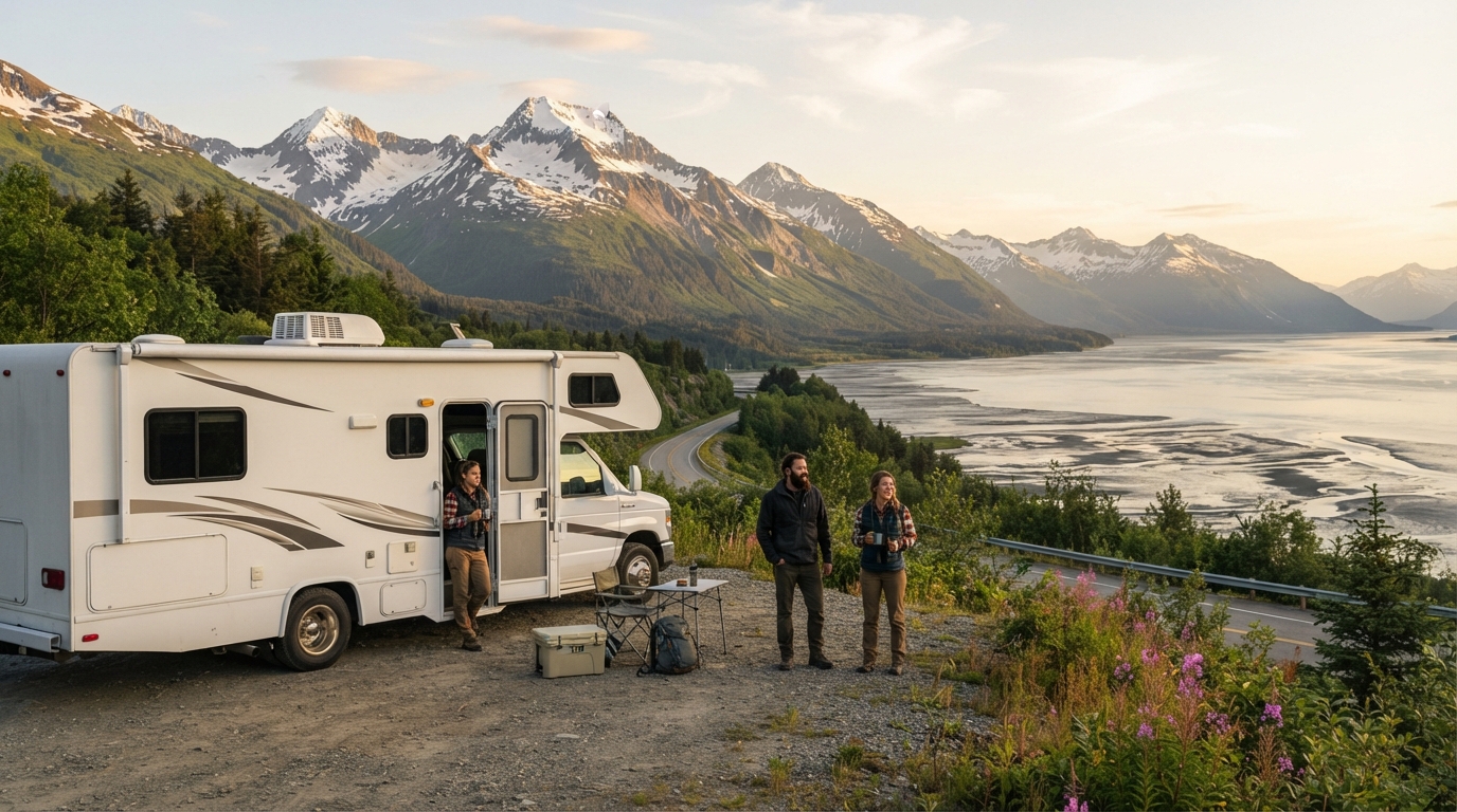 Anchorage Round trip - Grand Alaska Loop — Anchorage scenic landscape