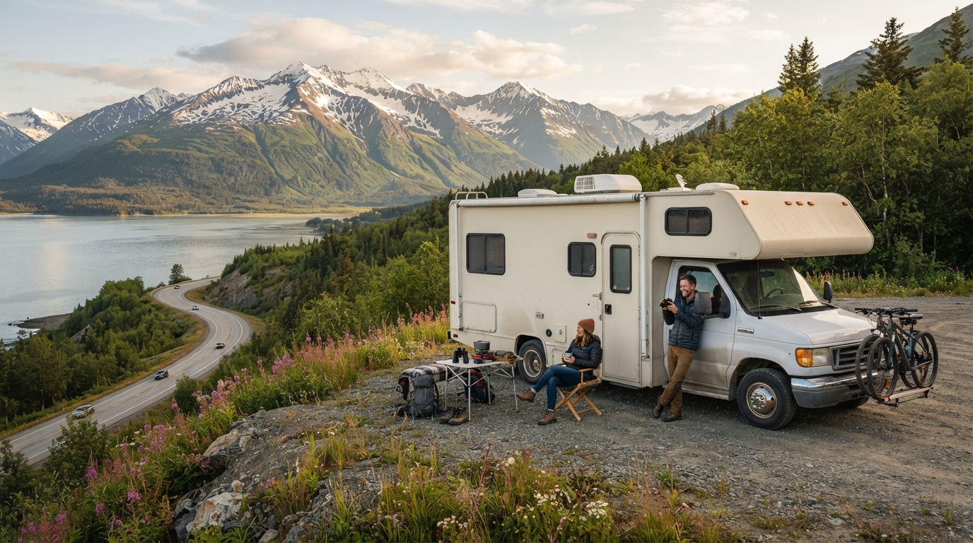 Anchorage Round trip - Grand Alaska Loop — Anchorage scenic landscape