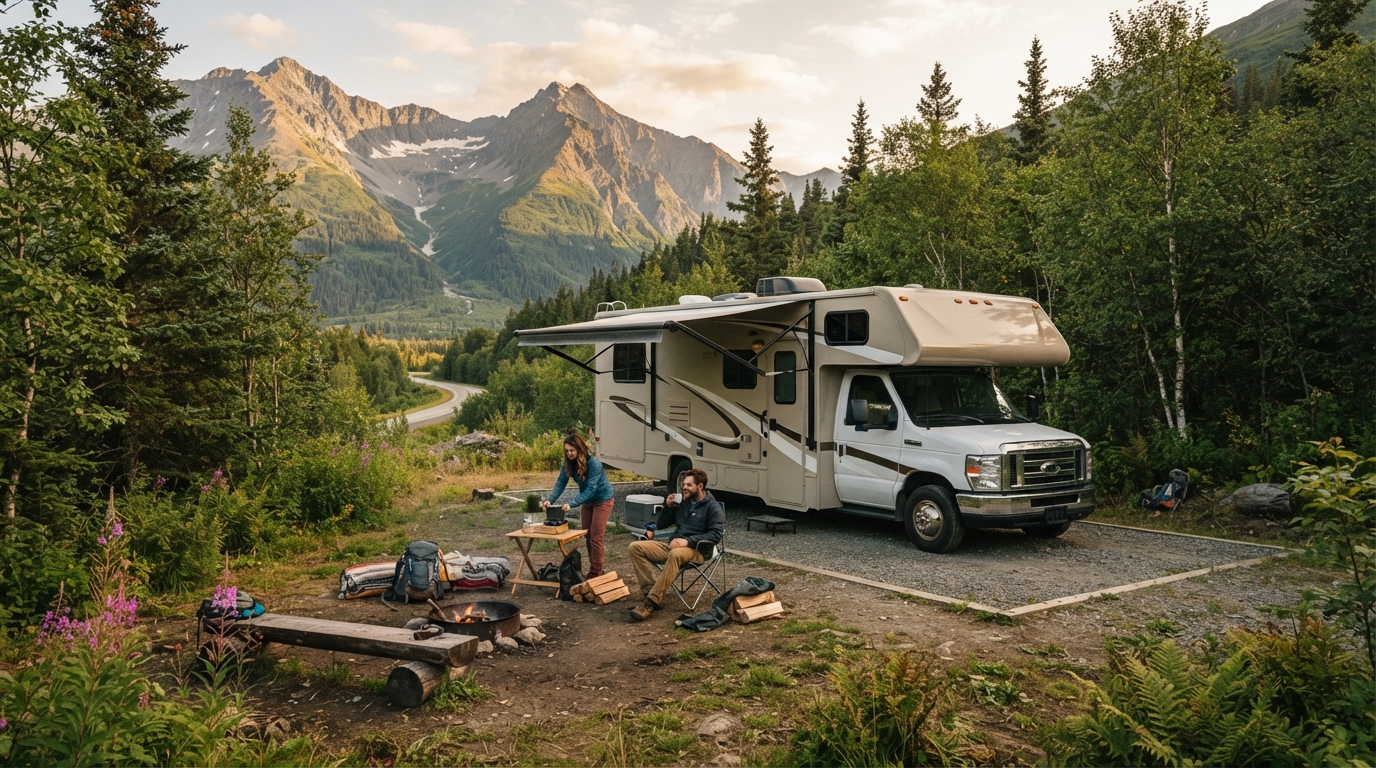 Anchorage Round Trip - Alaska-Yukon Discovery Trail — national park landscape