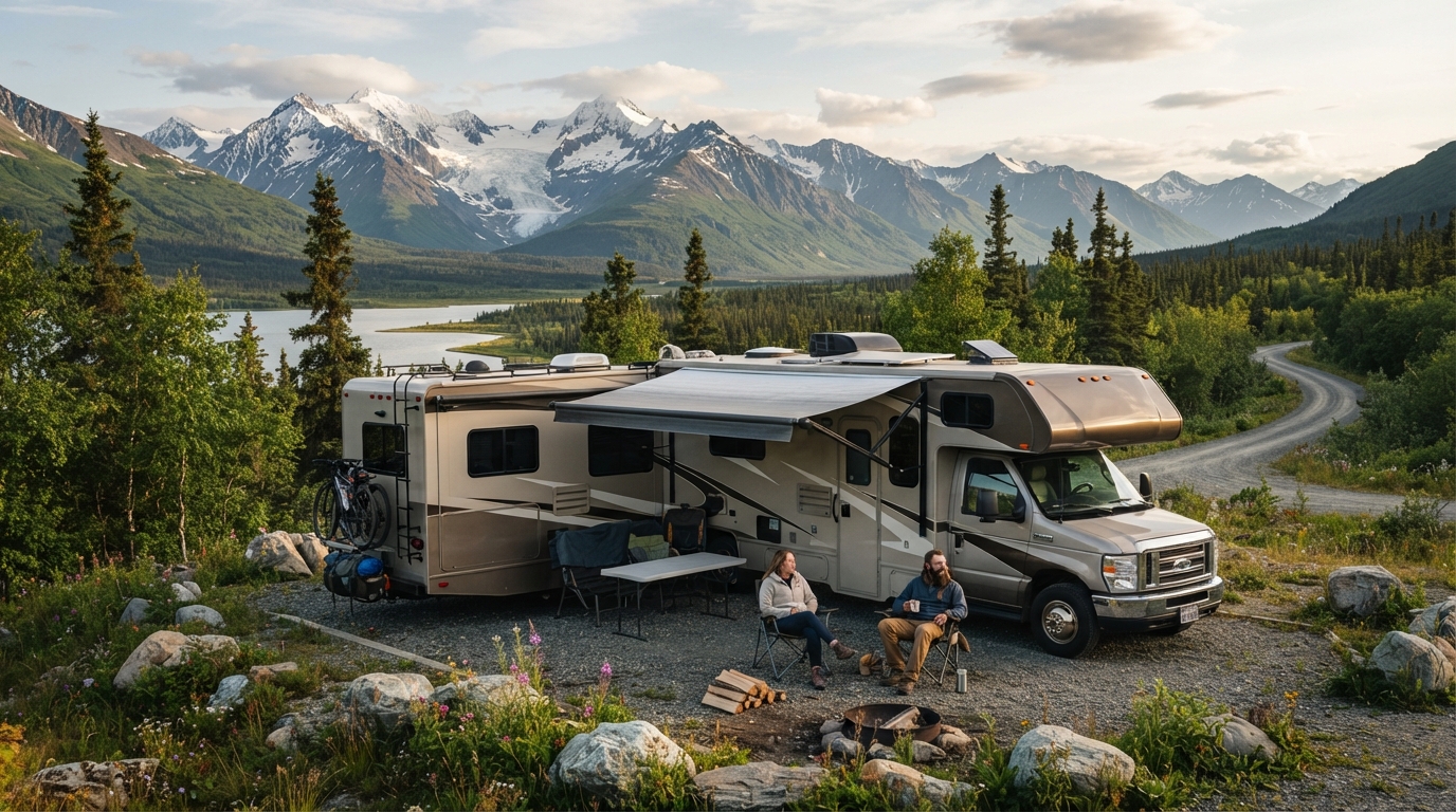 Anchorage Roundtrip Heading North - The Great Alaskan Wilderness Road Trip — national park landscape