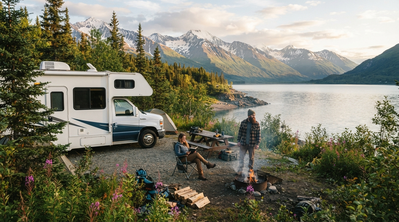Anchorage Round trip - Grand Alaska Loop — national park landscape