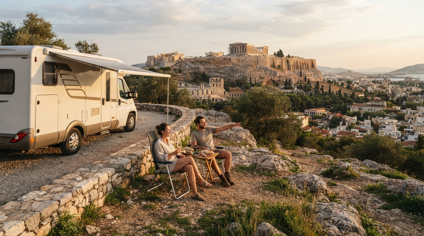 Athens Round trip - Legends of the Peloponnese — Athens RV road trip landscape
