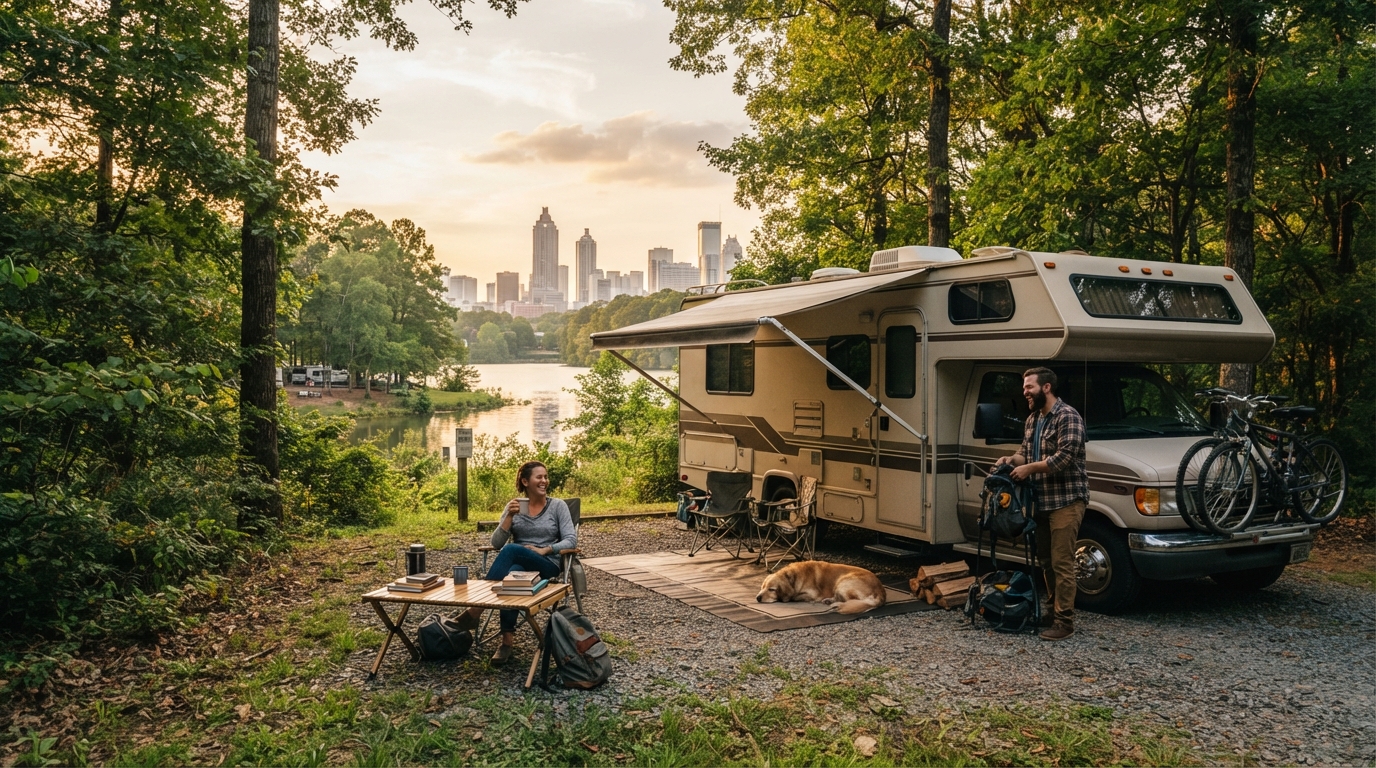 Atlanta to Boston — Atlanta RV road trip landscape