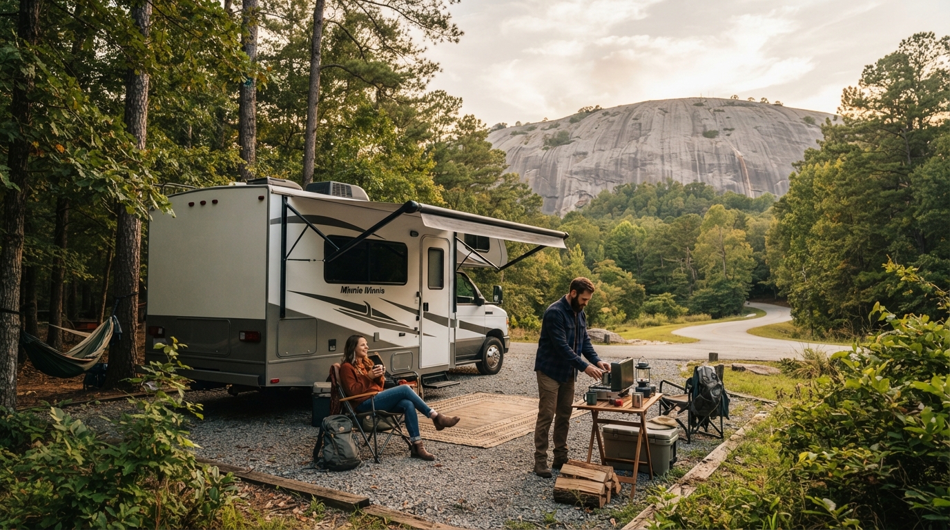 Atlanta to Miami — Atlanta RV road trip landscape