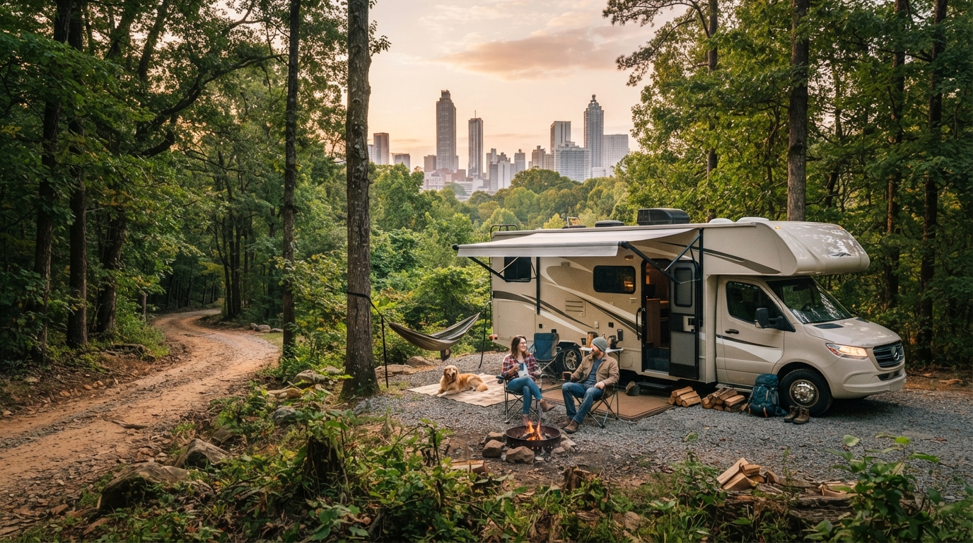 Atlanta to Tampa - Celestial Southern Odyssey — Atlanta RV road trip landscape