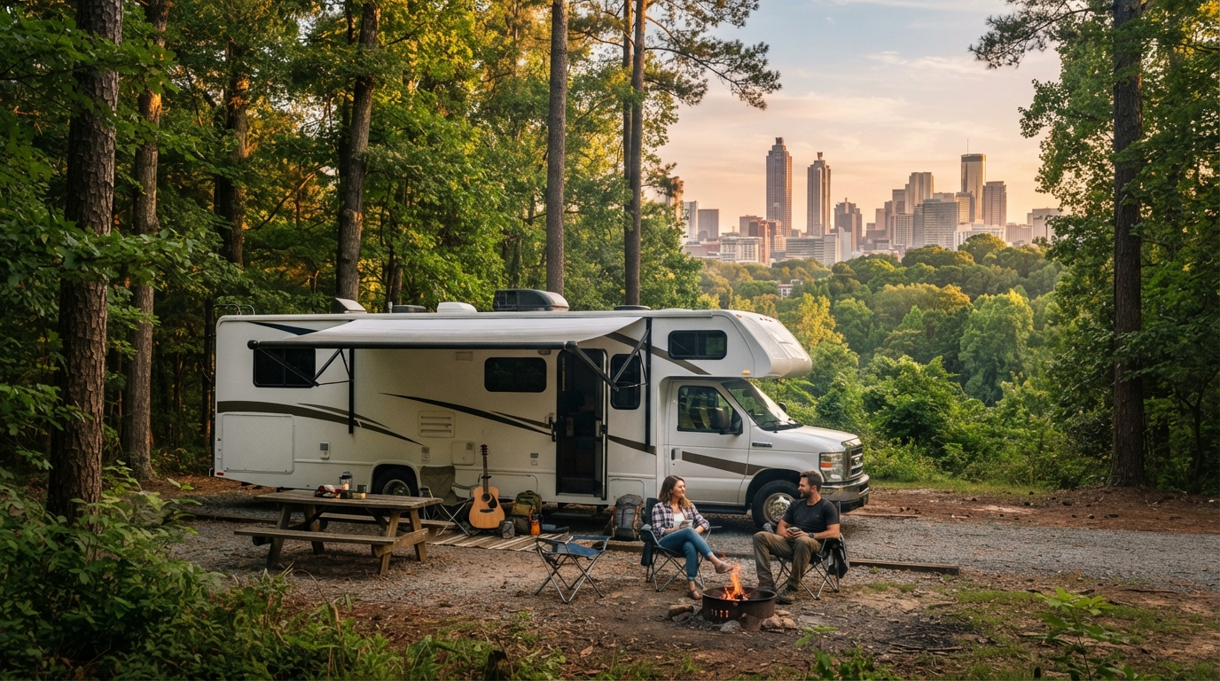 Atlanta to Orlando — Atlanta RV road trip landscape