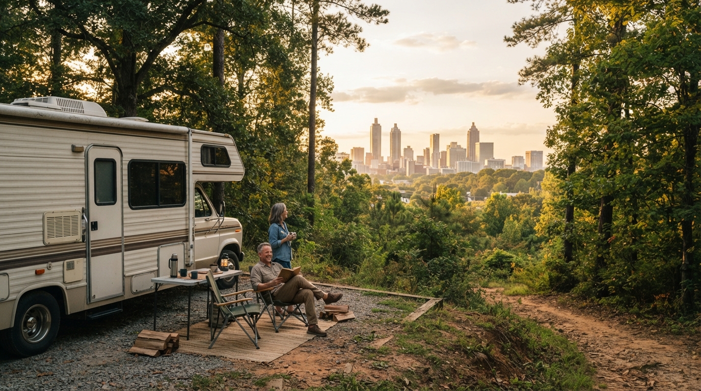 Atlanta to Charlotte - East Coast Enchantment — Atlanta RV road trip landscape