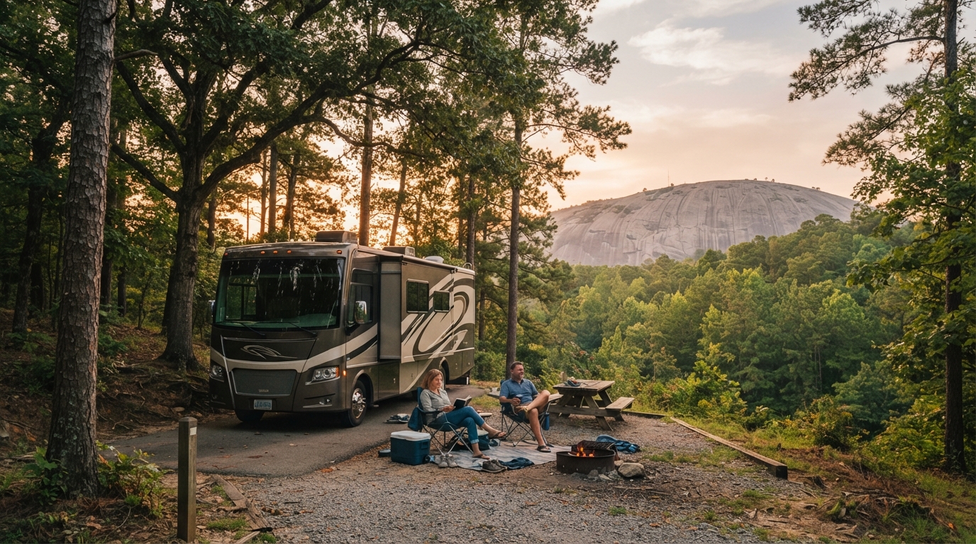 Atlanta to Los Angeles — Atlanta RV road trip landscape