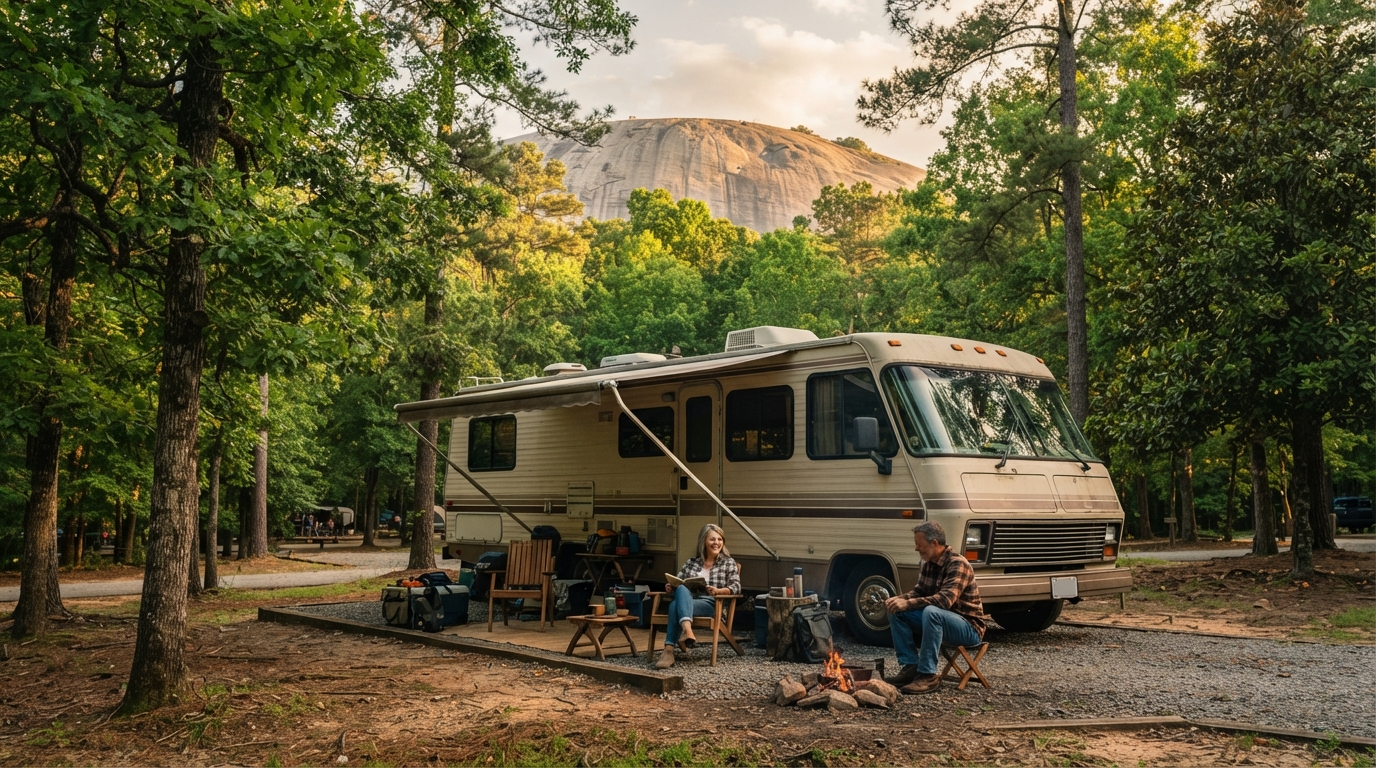 Atlanta to Portland - Southern Grooves to Pacific Peaks — Atlanta RV road trip landscape