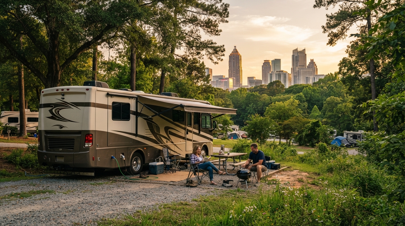 Atlanta to Bozeman- Including Yellowstone — Atlanta RV road trip landscape