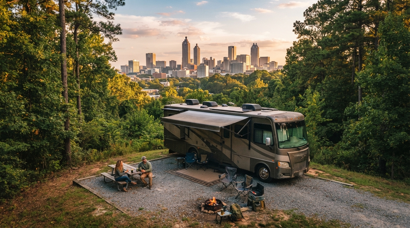Atlanta to Bozeman- Including Yellowstone — Atlanta RV road trip landscape