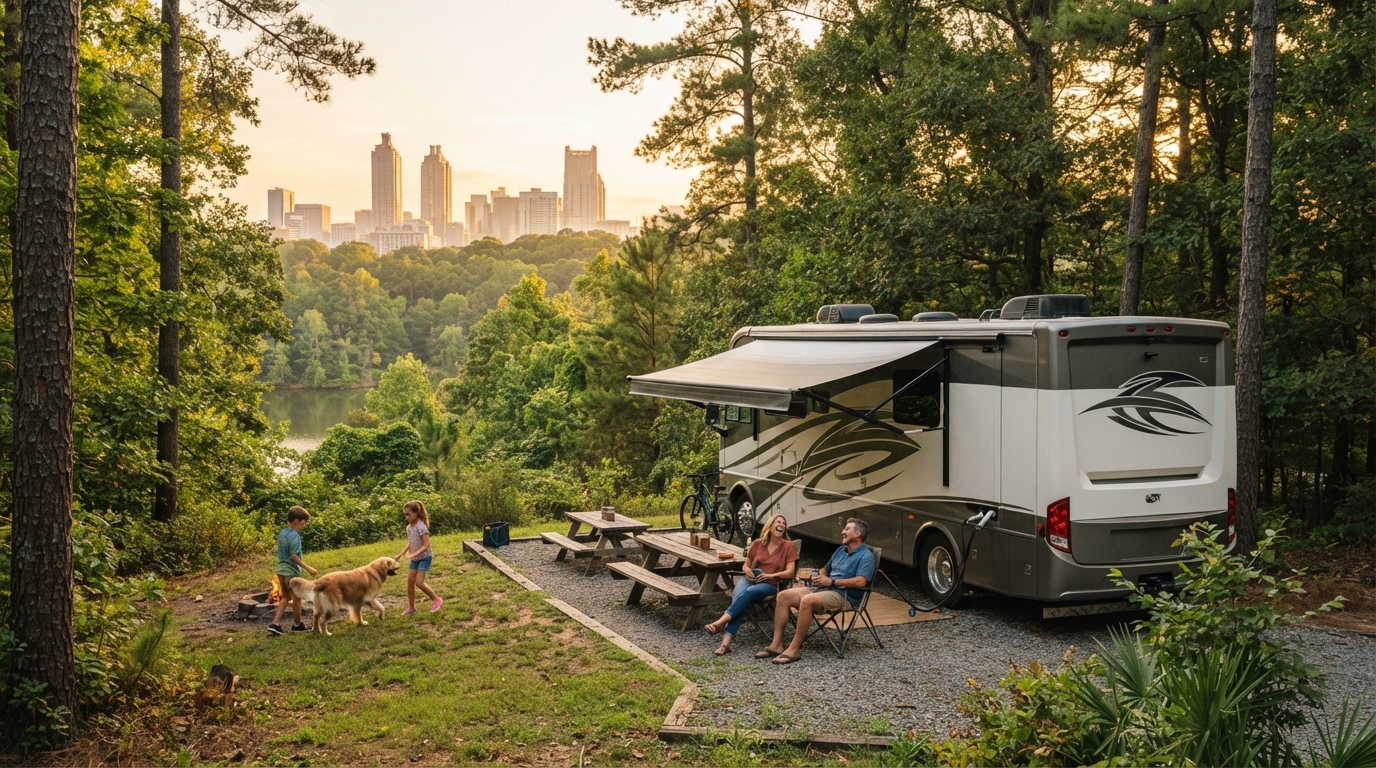 Atlanta to Los Angeles — Atlanta RV road trip landscape