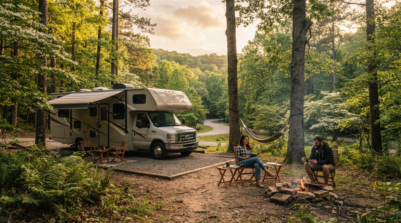 Atlanta to Boston — national park landscape