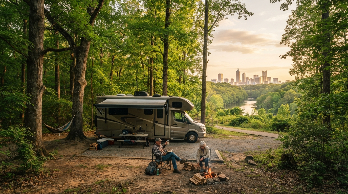 Atlanta to Charlotte- via the Smoky Mountains and the Appalachian Trail — national park landscape