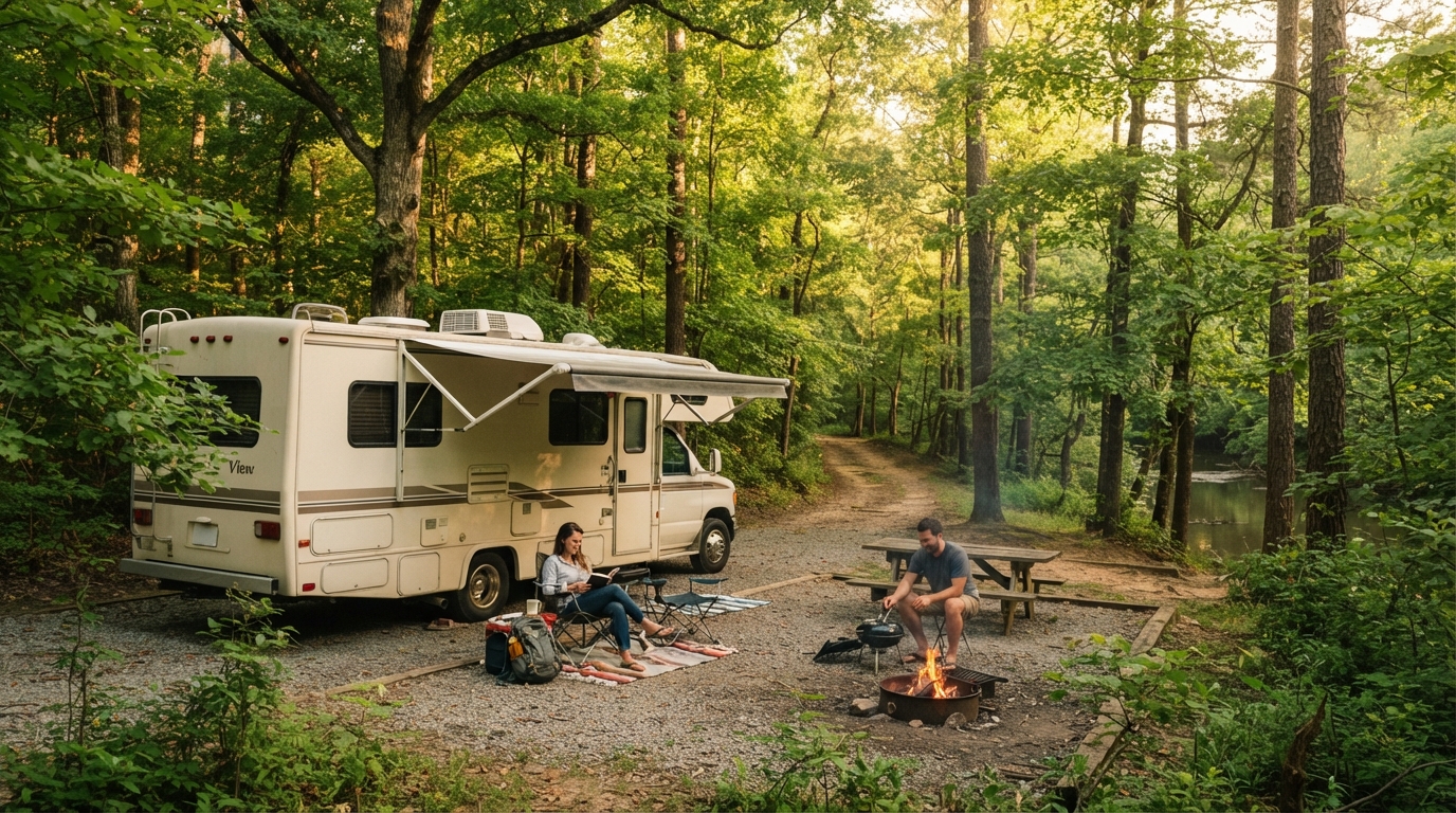 Atlanta to Dallas — national park landscape