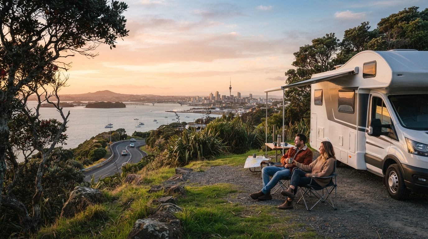 Auckland Round trip - Lord of the Rings North Island — Auckland RV road trip landscape