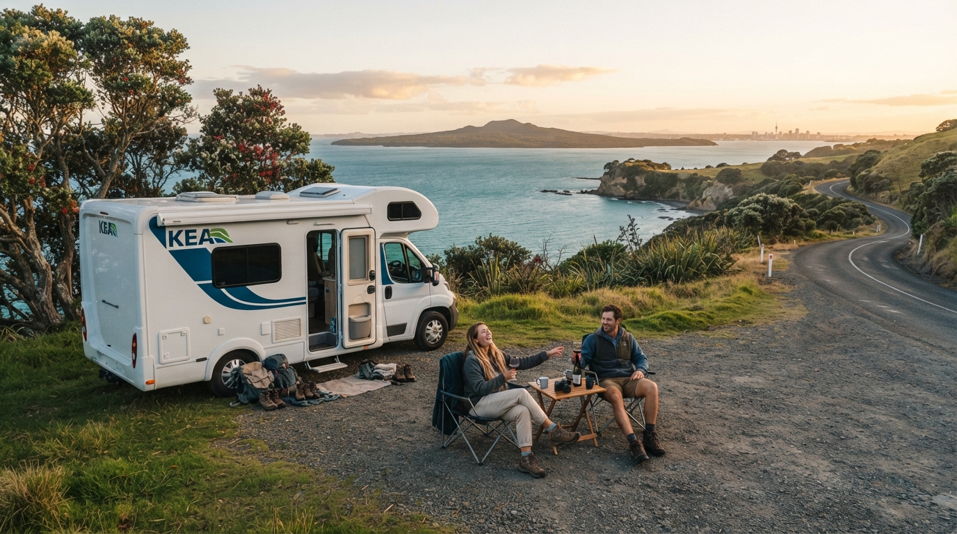 Auckland Roundtrip - Central and northern North Island — Auckland RV road trip landscape