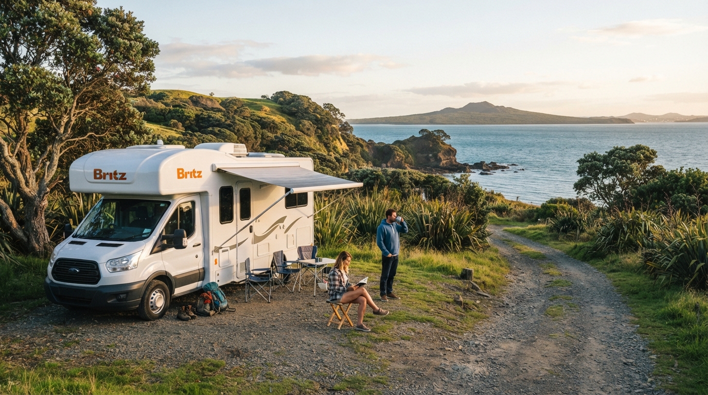 Auckland Roundtrip - North Island Central — Auckland RV road trip landscape