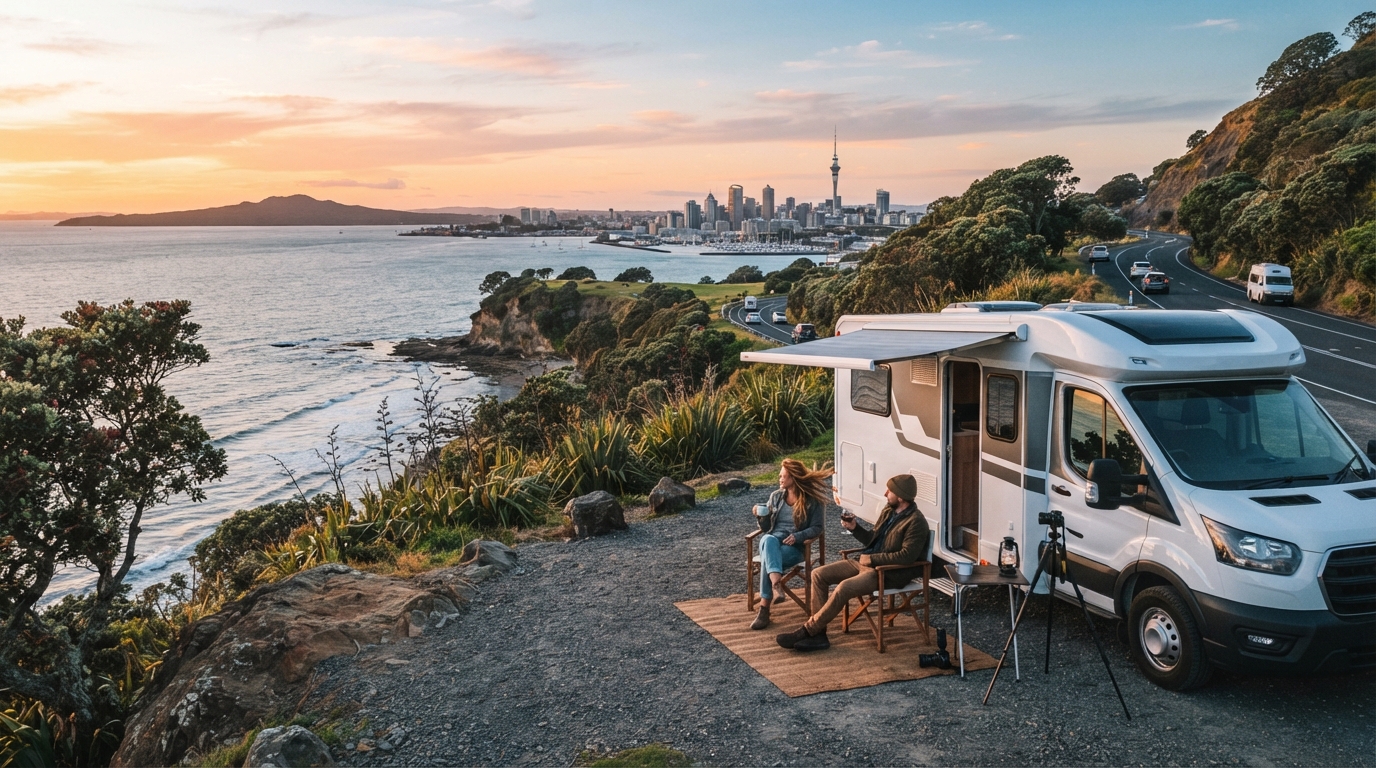 Auckland to Christchurch - The best of the south island — Auckland RV road trip landscape