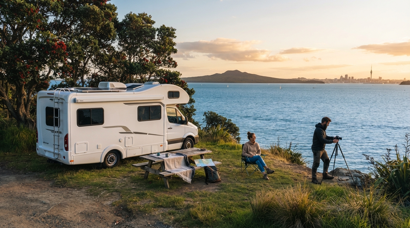Auckland Roundtrip - Northern Island — Auckland scenic landscape