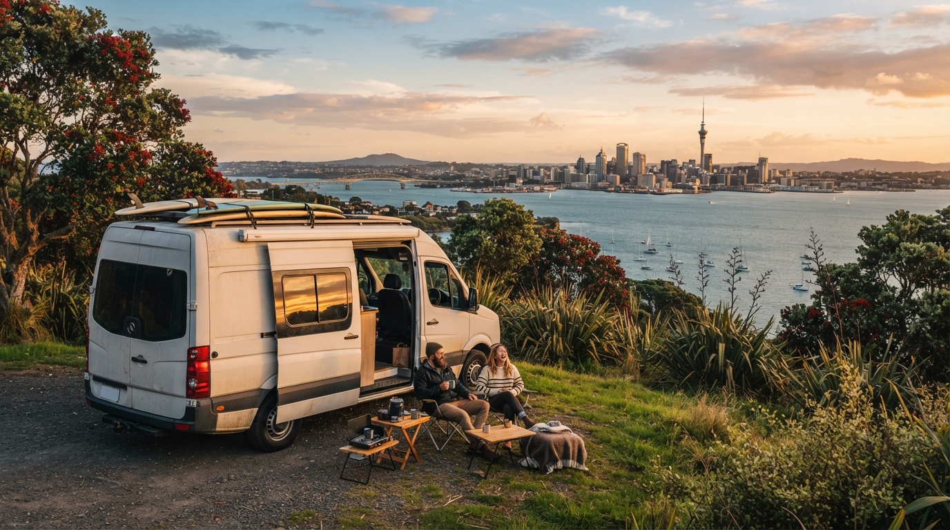 Auckland Roundtrip - Central and northern North Island — Auckland scenic landscape