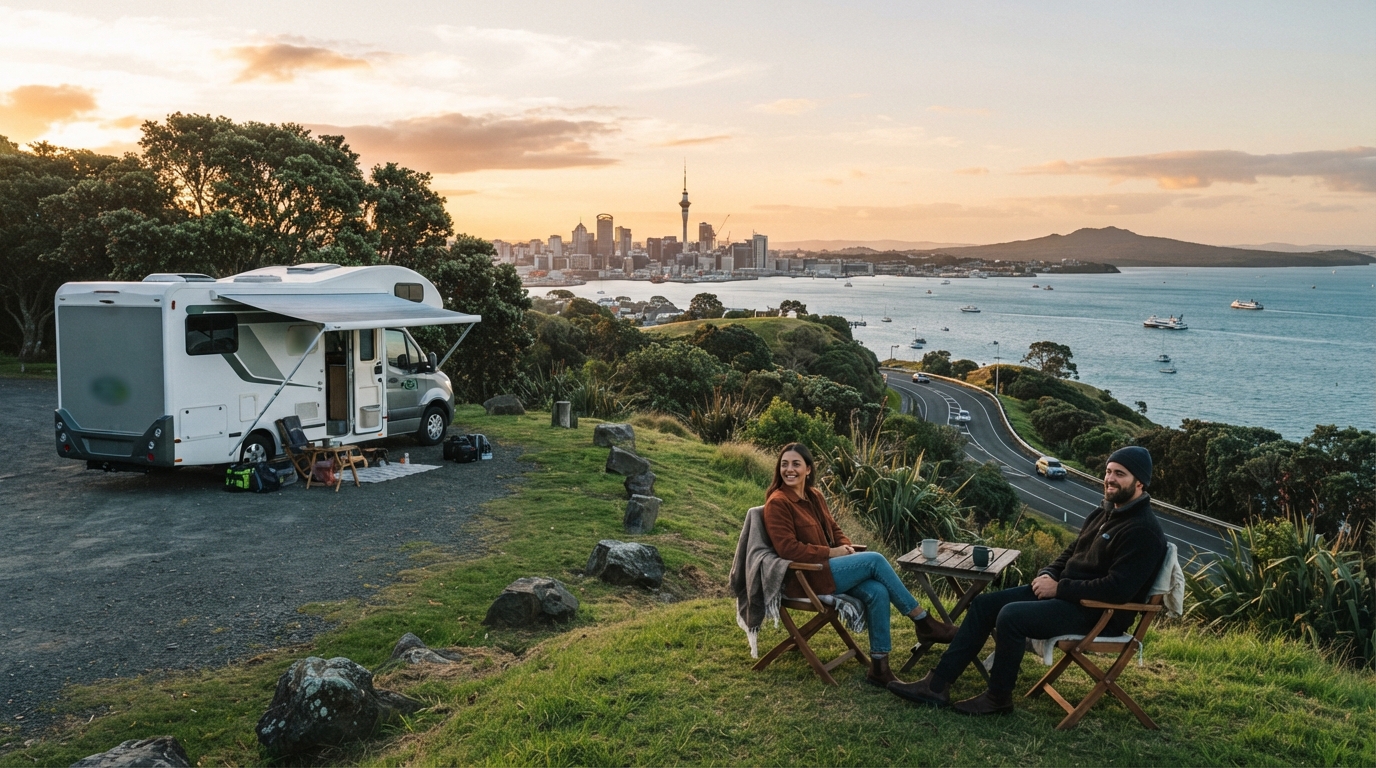 Auckland Roundtrip - North Island Central — Auckland scenic landscape